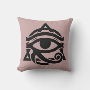 Aangepaste kleur oog van Horus Kussen