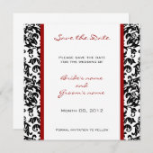 Aangepaste kleur Opslaan datumkaarten Save The Date (Voorkant / Achterkant)