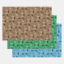 Aangepaste kleur, papierlade voor doffels afdrukke inpakpapier vel