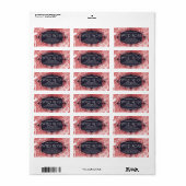 Aangepaste kleur parfum geur lotions labels (Full Sheet)