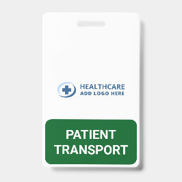 Aangepaste Kleur Patiënt Transport Begeleider Badge