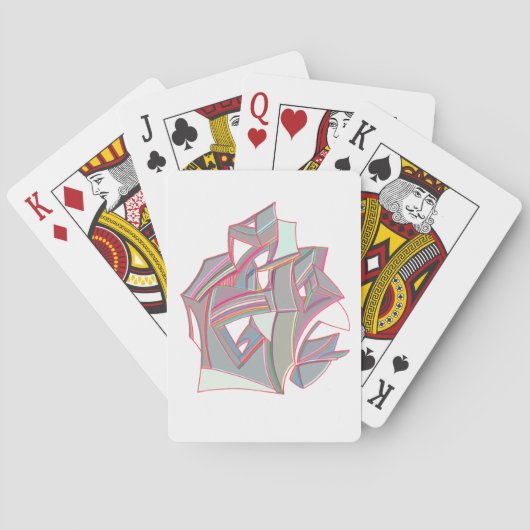 Aangepaste kleur pokerkaarten (Achterkant)