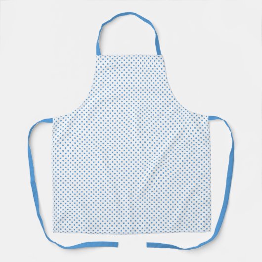 Aangepaste kleur polkadotpatroon schort (Voorkant)