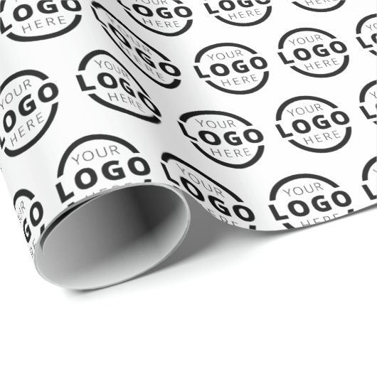 Aangepaste Kleur Promotioneel Zakelijk Logo Merk Cadeaupapier (Rol Hoek)