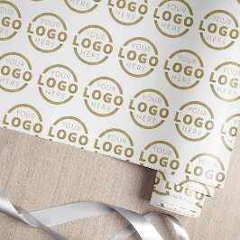 Aangepaste kleur promotionele bedrijfslogo merknaa cadeaupapier