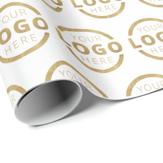 Aangepaste Kleur Promotionele Zakelijke Logo Merkn Cadeaupapier (Rol Hoek)