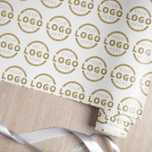 Aangepaste Kleur Promotionele Zakelijke Logo Merkn Cadeaupapier
