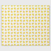 Aangepaste kleur, Rubber Duck Cadeaupapier (Vlak)