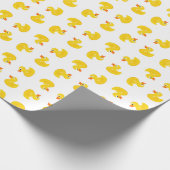 Aangepaste kleur, Rubber Duck Cadeaupapier (Hoek)