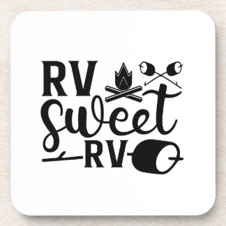 AANGEPASTE KLEUR RV Sweet RV Camping Bier Onderzetter