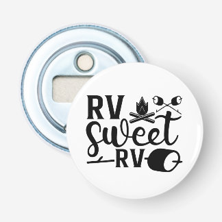 AANGEPASTE KLEUR RV Sweet RV Camping Button Flesopener
