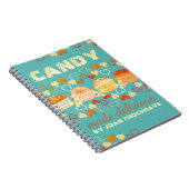 Aangepaste kleur snoep truffel snoep recept notiti notitieboek (Rechterzijde)