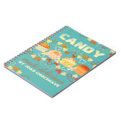 Aangepaste kleur snoep truffel snoep recept notiti notitieboek (Linkerzijde)