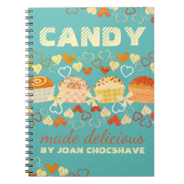 Aangepaste kleur snoep truffel snoep recept notiti notitieboek