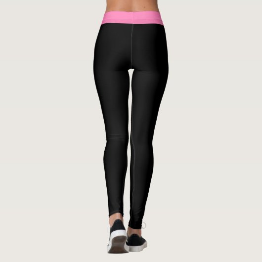 Aangepaste kleur | "Sore AF"-werkplan Leggings (Achterkant)