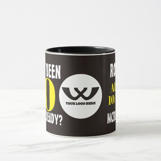 Aangepaste kleur UNIVERSAL-jubileum koffie Mok (Midden)