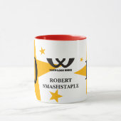 Aangepaste kleur UNIVERSAL-jubileum koffie Mok (Midden)