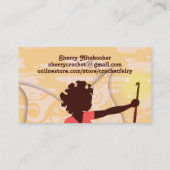 Aangepaste kleur van de haak van magnesiumhaakhaak visitekaartje (Achterkant)