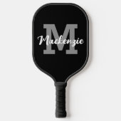 Aangepaste kleur van de Naam van het MonogrammeMan Pickleball Paddle (Voorkant)