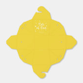 Aangepaste kleur Veel liefs + harten Bedankdoosjes (Uitgevouwen)