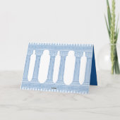 aangepaste kleur verjaardagsfeestje met Griekse te (Achterkant)