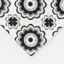 Aangepaste kleur vintage bloempatroon