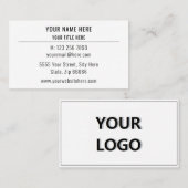 Aangepaste kleur Visitekaartje ontwerp uw eigen (Voorkant / Achterkant)