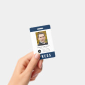 Aangepaste kleur Voeg Logo Fotofotograaf toe Druk Badge (Handheld)