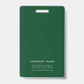 Aangepaste kleur Voeg Logo FotoPERSONEFPass toe Badge (Achterkant)