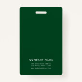 Aangepaste kleur Voeg Logo FotoPERSONEFPass toe Badge (Achterkant)