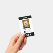 Aangepaste kleur Voeg Logo foto's toe - KRK-pas Badge (Handheld)