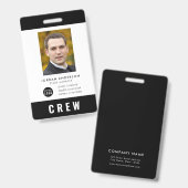 Aangepaste kleur Voeg Logo foto's toe - KRK-pas Badge (Voor- en achterkant)