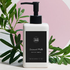 Aangepaste kleur Voeg Logo Script Lines productlab Wijn Etiket