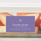 Aangepaste kleur Voeg Logo Script Lines toe Produc Labels (Aangebracht)