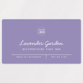 Aangepaste kleur Voeg Logo Script Lines toe Produc Labels (Design 1)