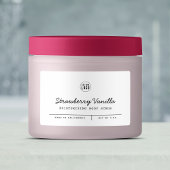 Aangepaste kleur Voeg Logo Script Lines toe Produc Labels