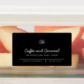 Aangepaste kleur Voeg Logo Script Lines toe Produc Labels (Aangebracht)