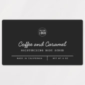 Aangepaste kleur Voeg Logo Script Lines toe Produc Labels (Design 1)