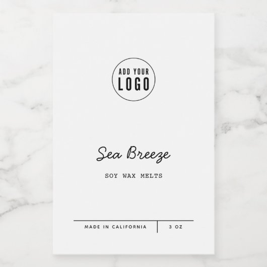 Aangepaste Kleur Voeg Logo Toe Script Lijnen Produ Wijn Etiket (Enkel label)