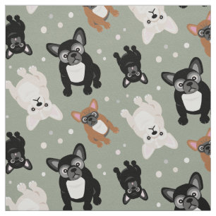 Aangepaste kleur voor Franse bulldog-ferichies Stof