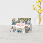 Aangepaste kleur voor Moederdag van makelij Kaart (Gele Bloem)