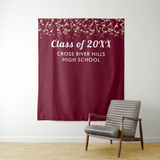 Aangepaste kleur voor schooljaar fotoachtergrond wandkleed (In situ)