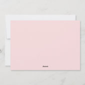 Aangepaste kleur voor Tropische grafische kantoorb Feestdagenkaart (Achterkant)