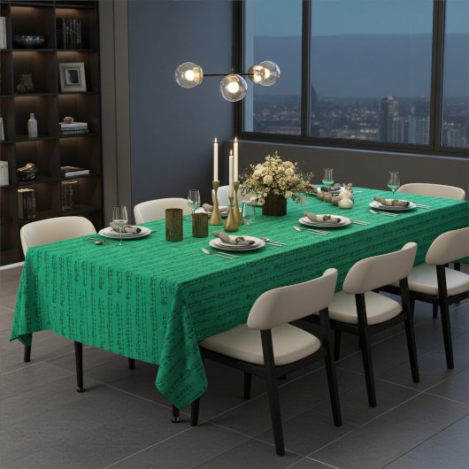 Aangepaste kleur "We wensen u een vrolijk kerstfee Tafelkleed