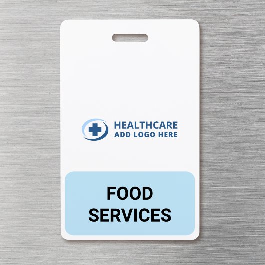 Aangepaste Kleur Ziekenhuis Cafetaria Begeleider Badge