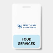 Aangepaste Kleur Ziekenhuis Cafetaria Metgezel Badge (Voorzijde)