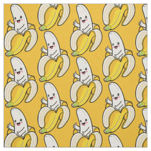 Aangepaste kleuraandoening voor bananen stof