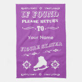 Aangepaste kleurafbeelding Afbeelding wisdoekje Theedoek (Verticaal)