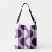 Aangepaste kleurafbeelding opnieuw plakken crossbody tas (Achterkant)