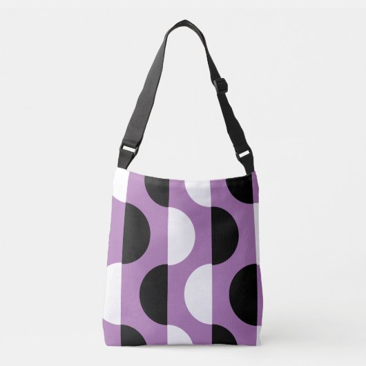 Aangepaste kleurafbeelding opnieuw plakken crossbody tas (Voorkant)